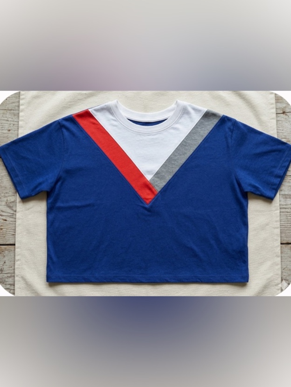 Retro Patriotic Cropped Top